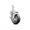 Service Caster 4 Inch Thermoplastic Rubber Wheel Swivel 7/8 Inch Square Stem Caster with Brake SCC-SQ20S414-TPRB-TLB-78 - alternate 4